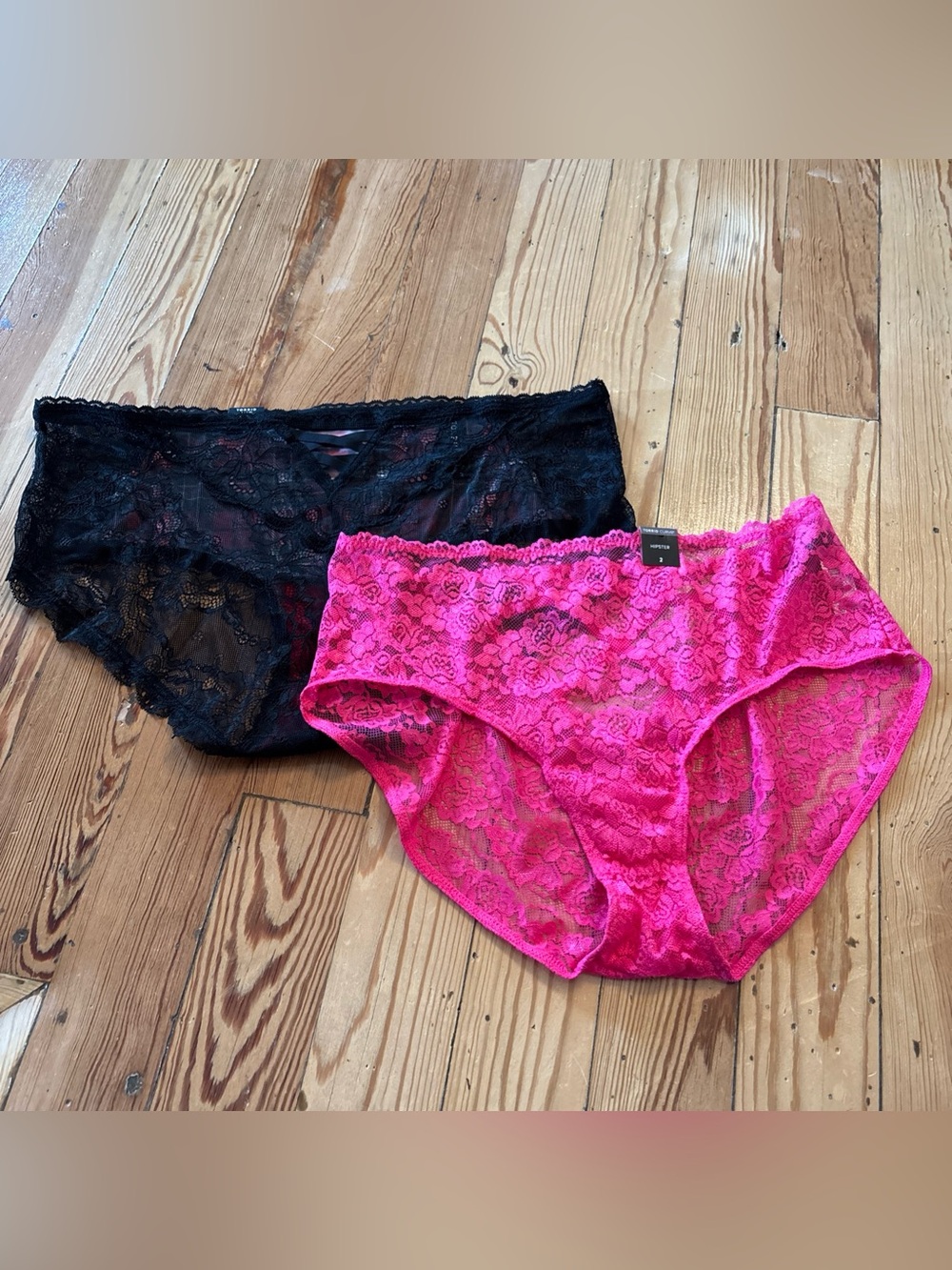 Torrid Lace Undies Lot 2 Size 2 New Hipster